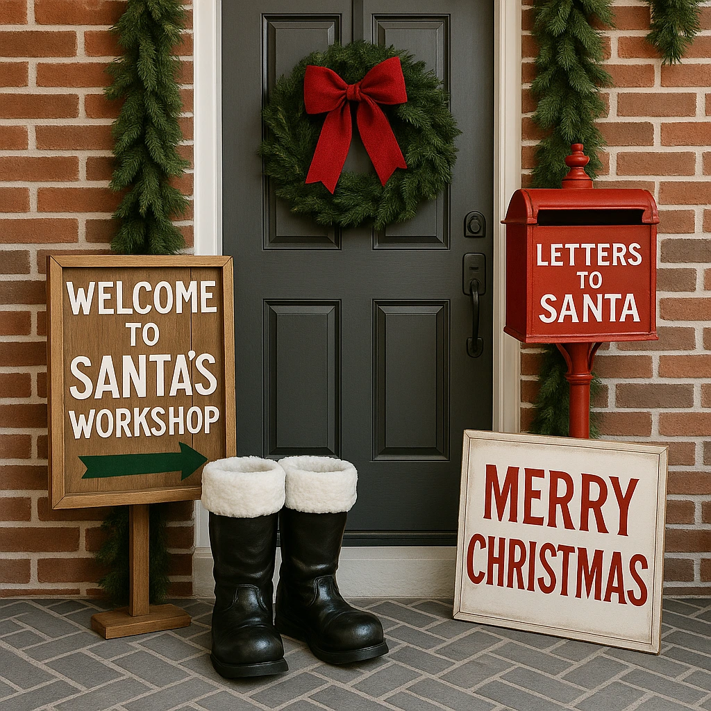 8 Christmas Front Porch Ideas