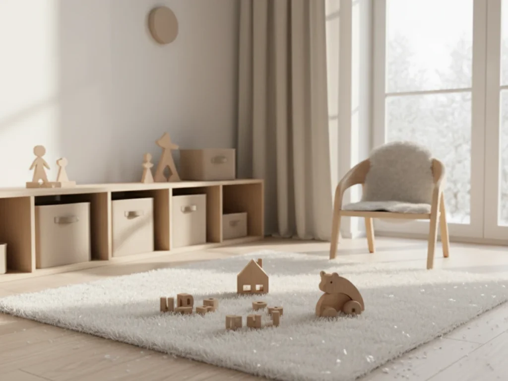 Scandinavian Snowy Corner