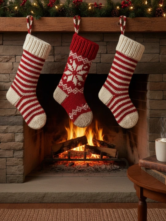 Simple Christmas Knitting Patterns 1