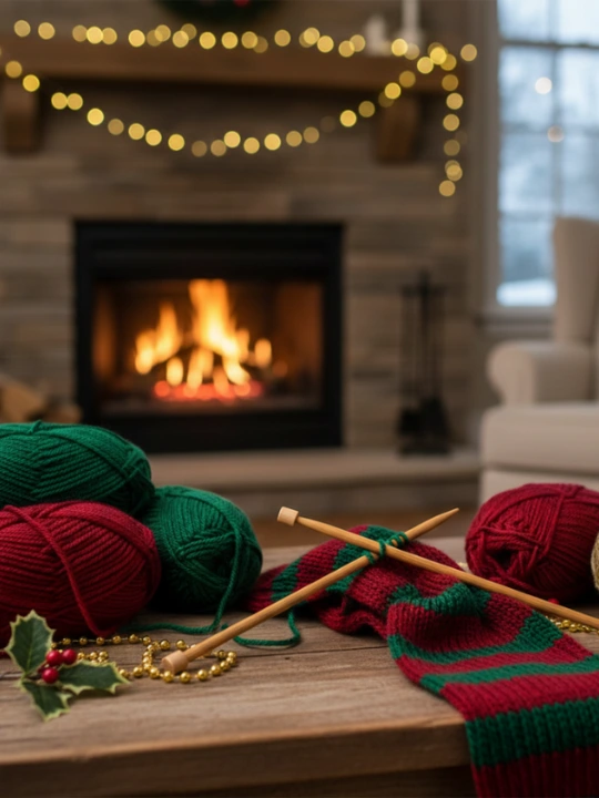 Simple Christmas Knitting Patterns 10