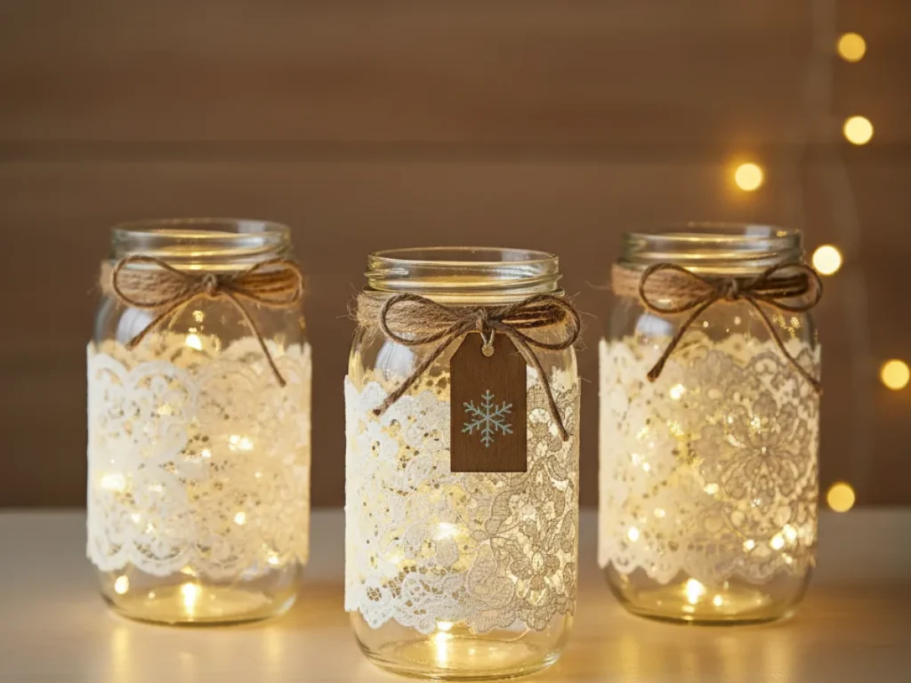 Stylish Mason Jar Lanterns