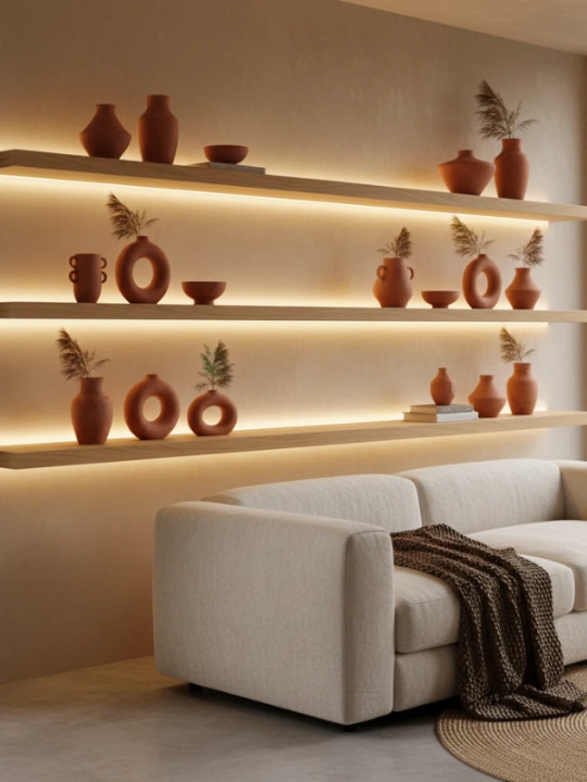 cozy earth‐toned home décor ideas