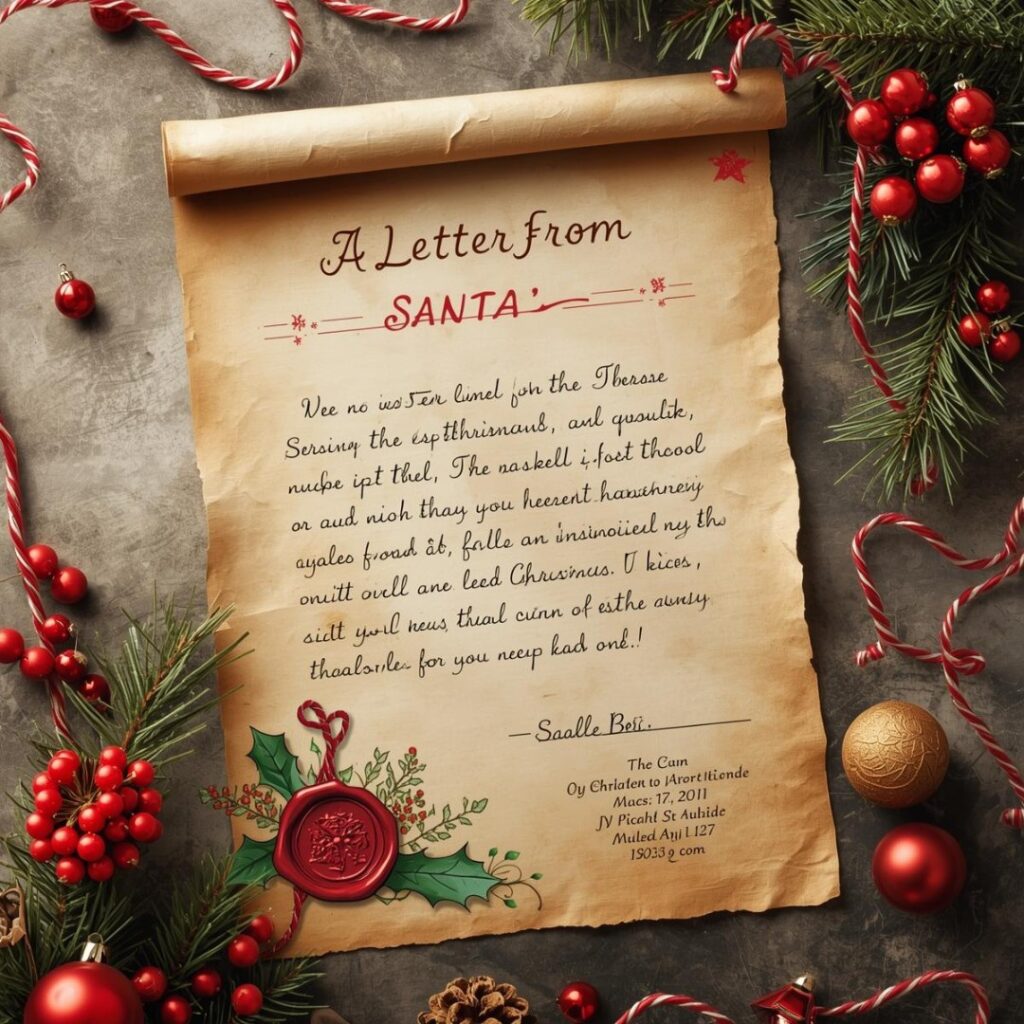 A Letter From Santa (or a Personalized Note)
