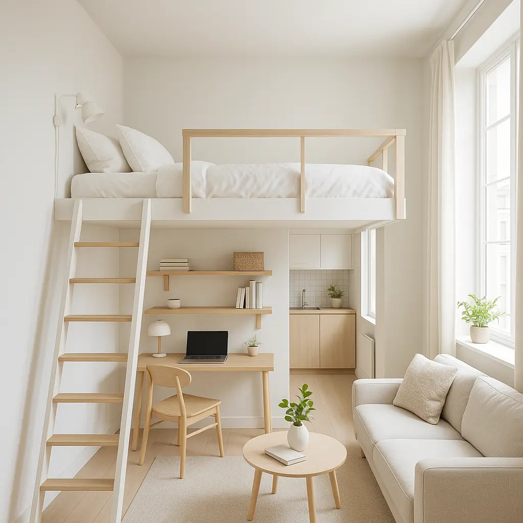 13 Ways to Style Bedroom + Living Room in One Layout