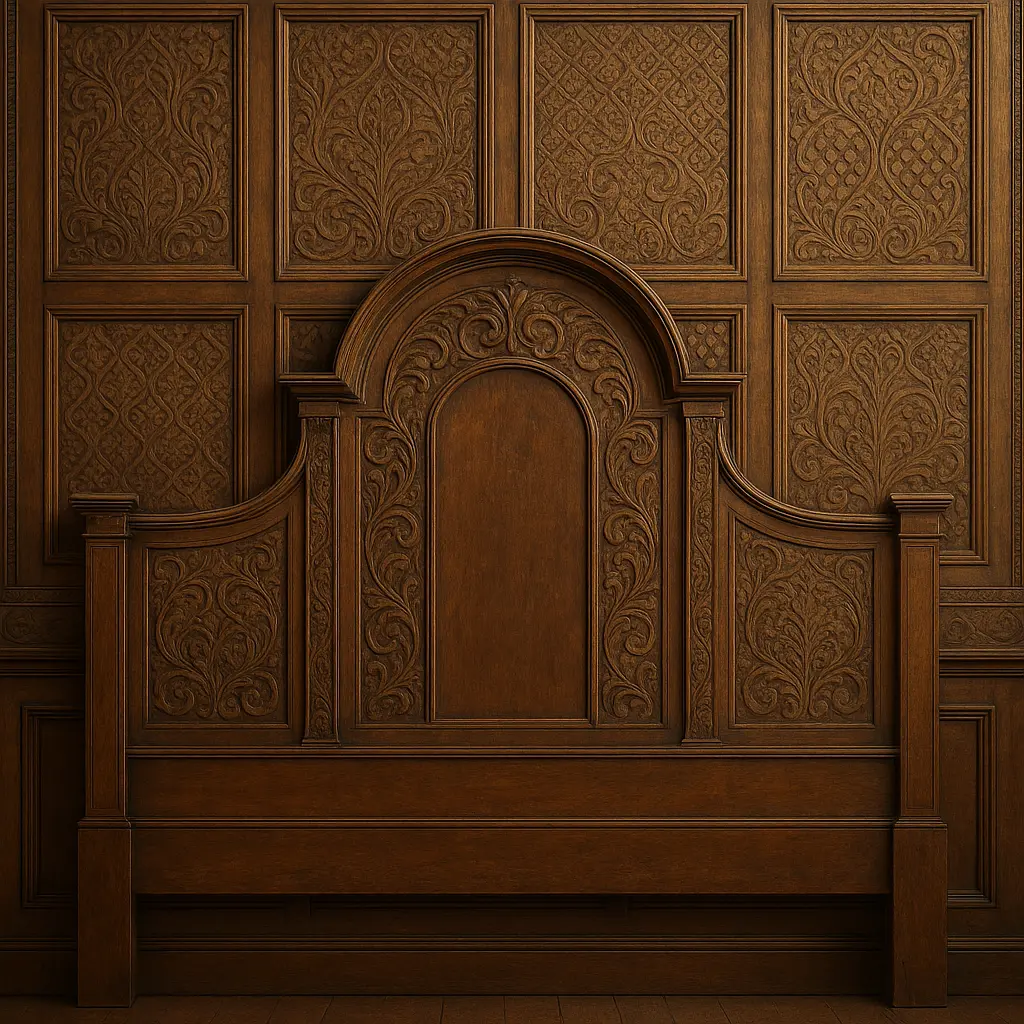 12 Vintage Bedroom Back Wall Design Ideas