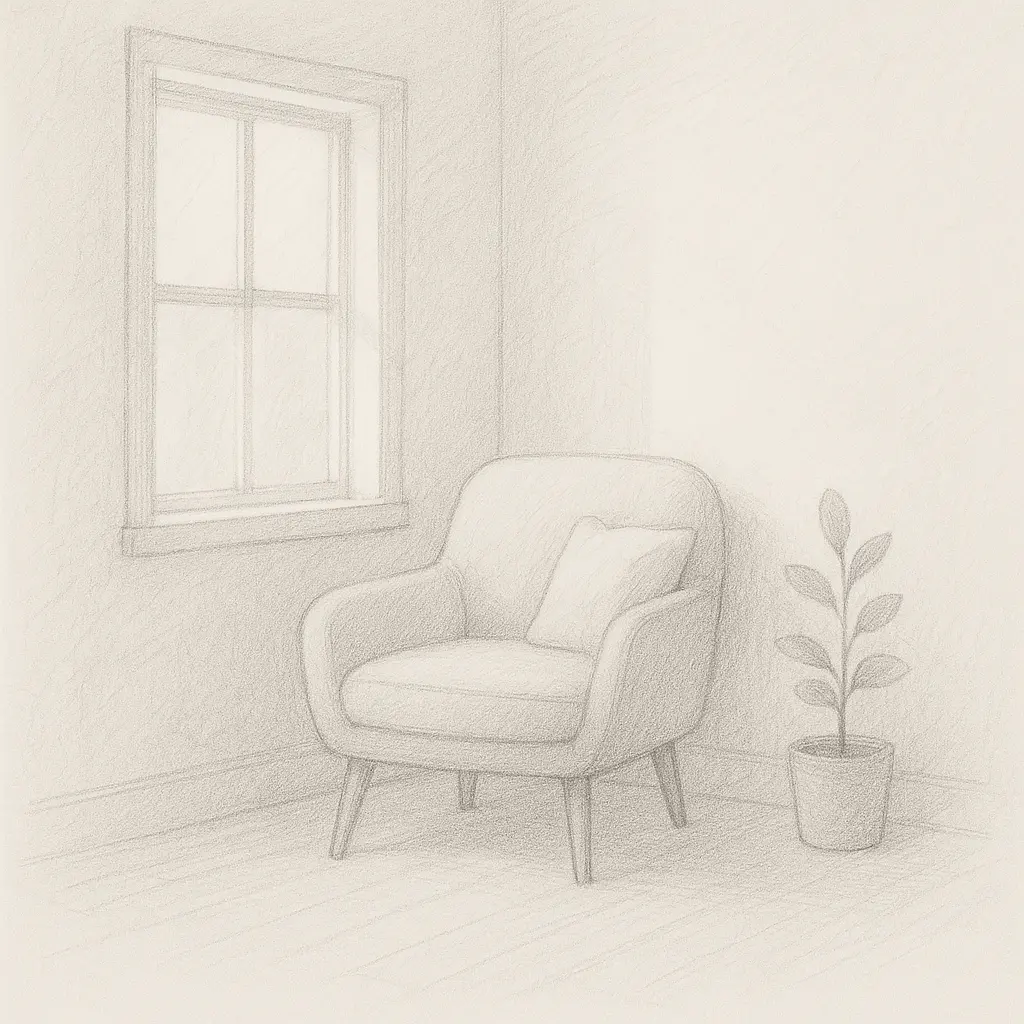 13 Minimalist Bedroom Drawing Inspirations