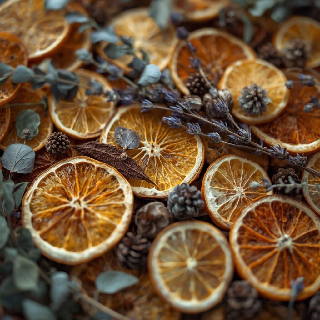 Dried Citrus and Botanical Elements