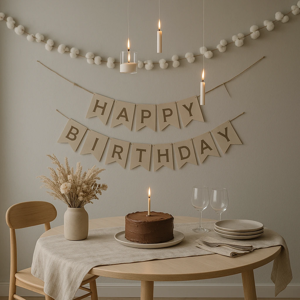 12 Scandinavian Bedroom Birthday Decorations