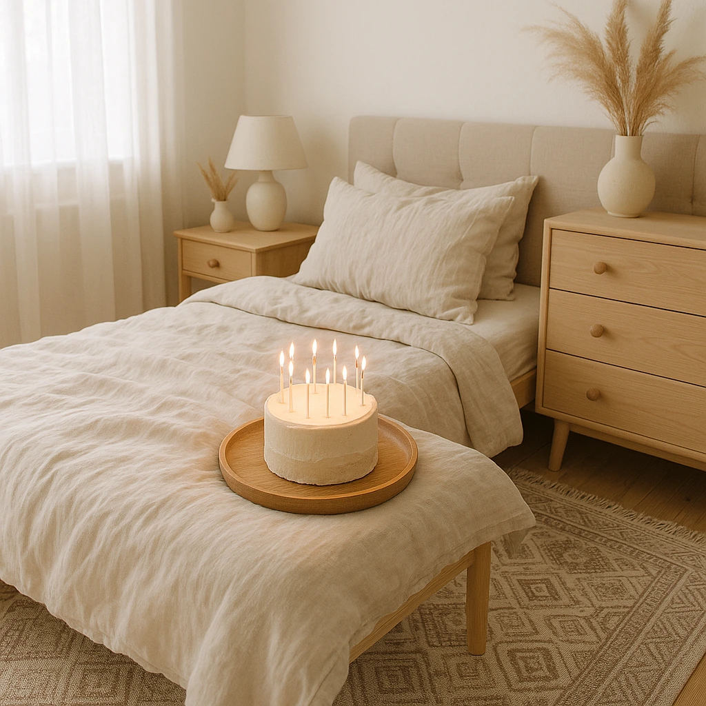 12 Scandinavian Bedroom Birthday Decorations