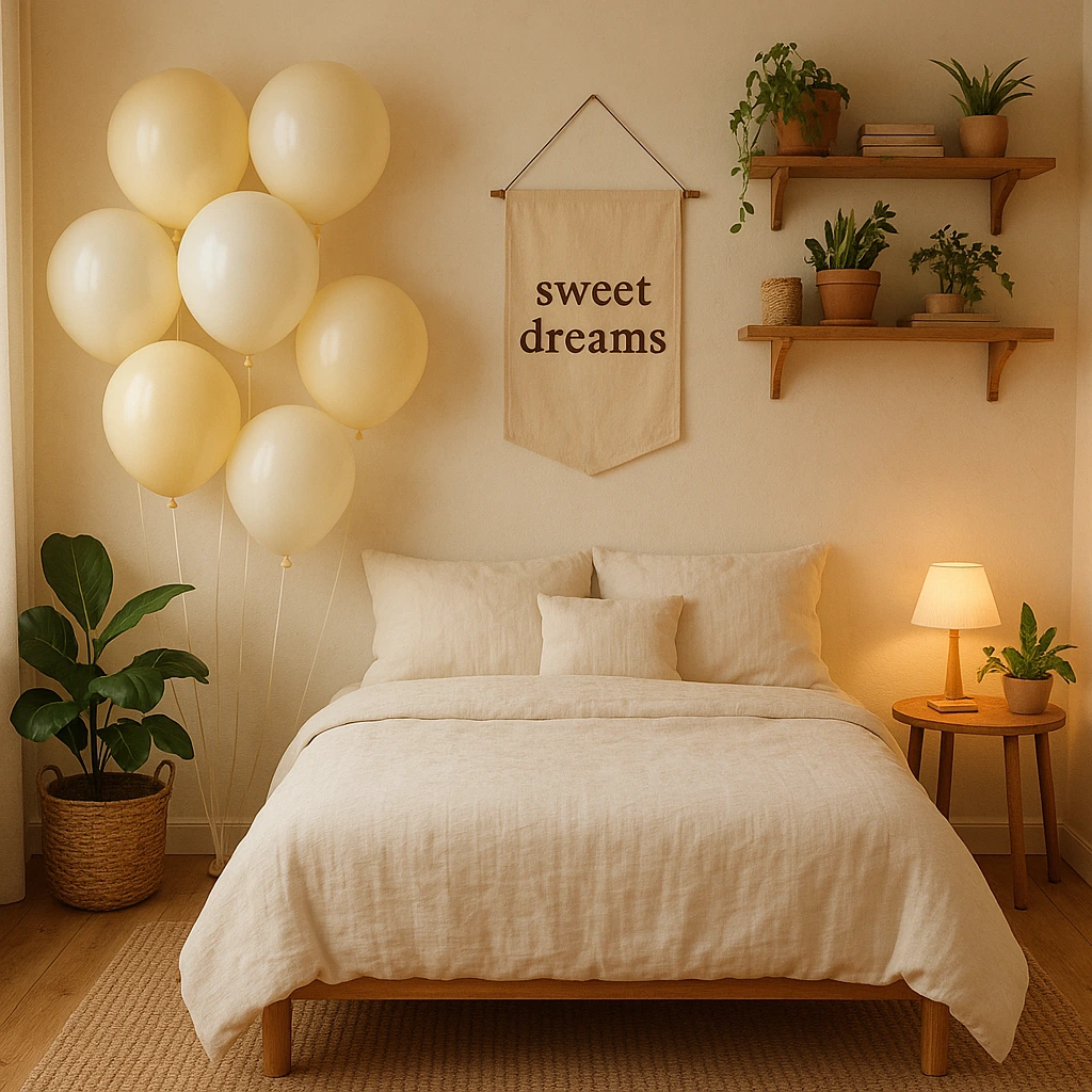 12 Scandinavian Bedroom Birthday Decorations