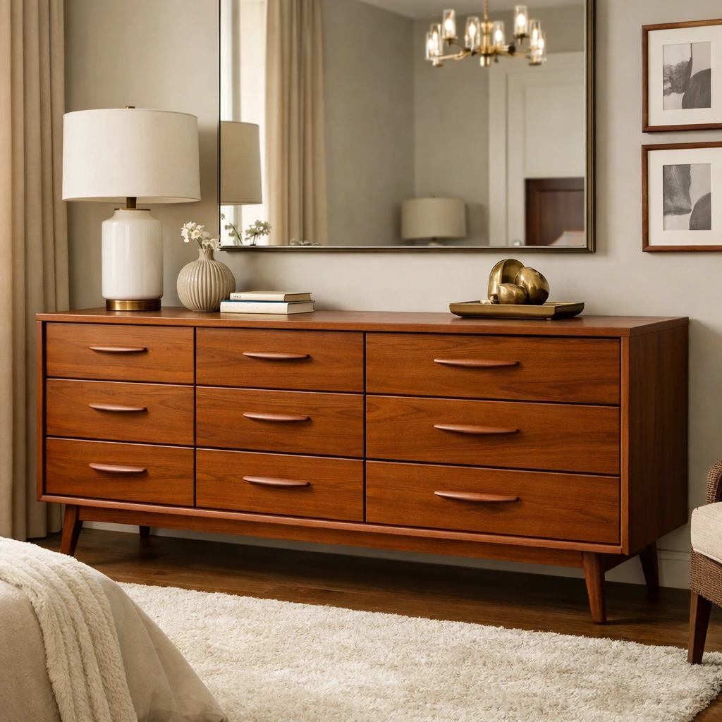 8 Stunning Mid-Century Bedroom Dressers