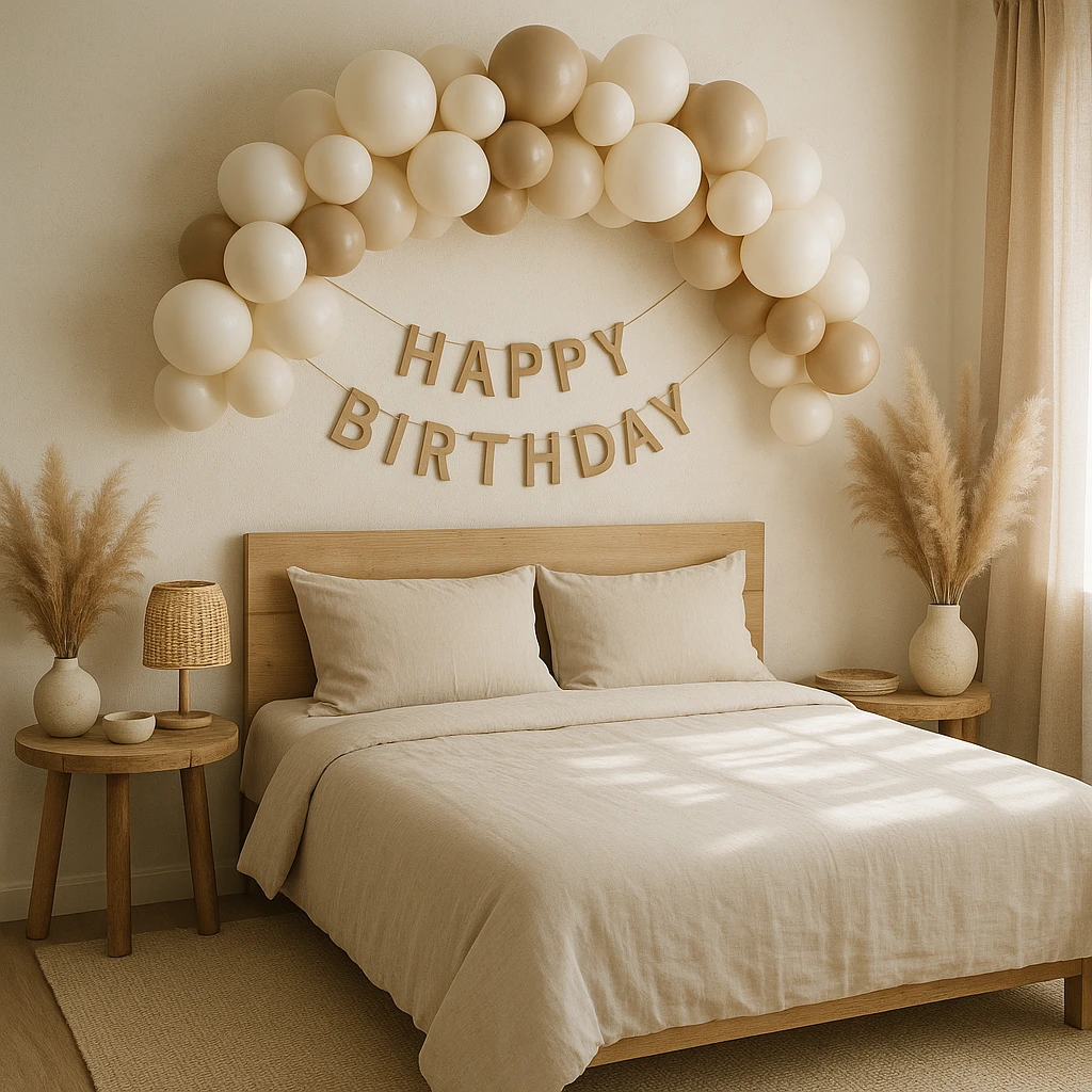 12 Scandinavian Bedroom Birthday Decorations