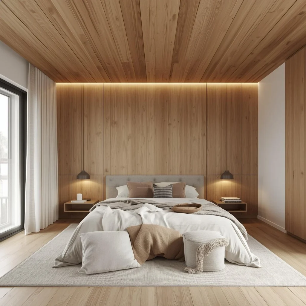 8 Scandinavian Bedroom Ceiling Ideas