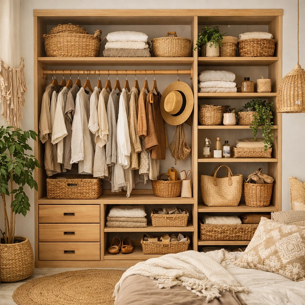 8 Boho Inspired Bedroom Built-Ins
