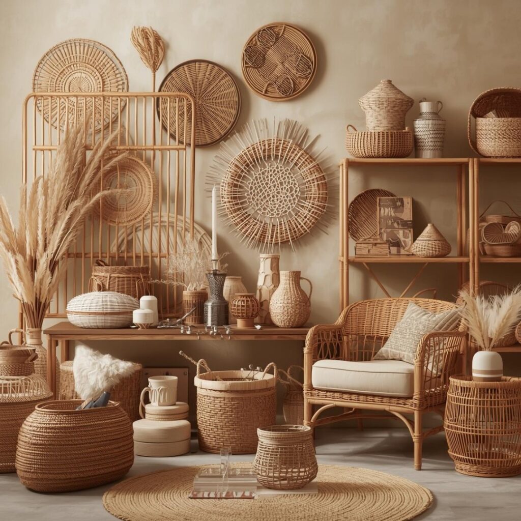 Rattan and Wicker Accents