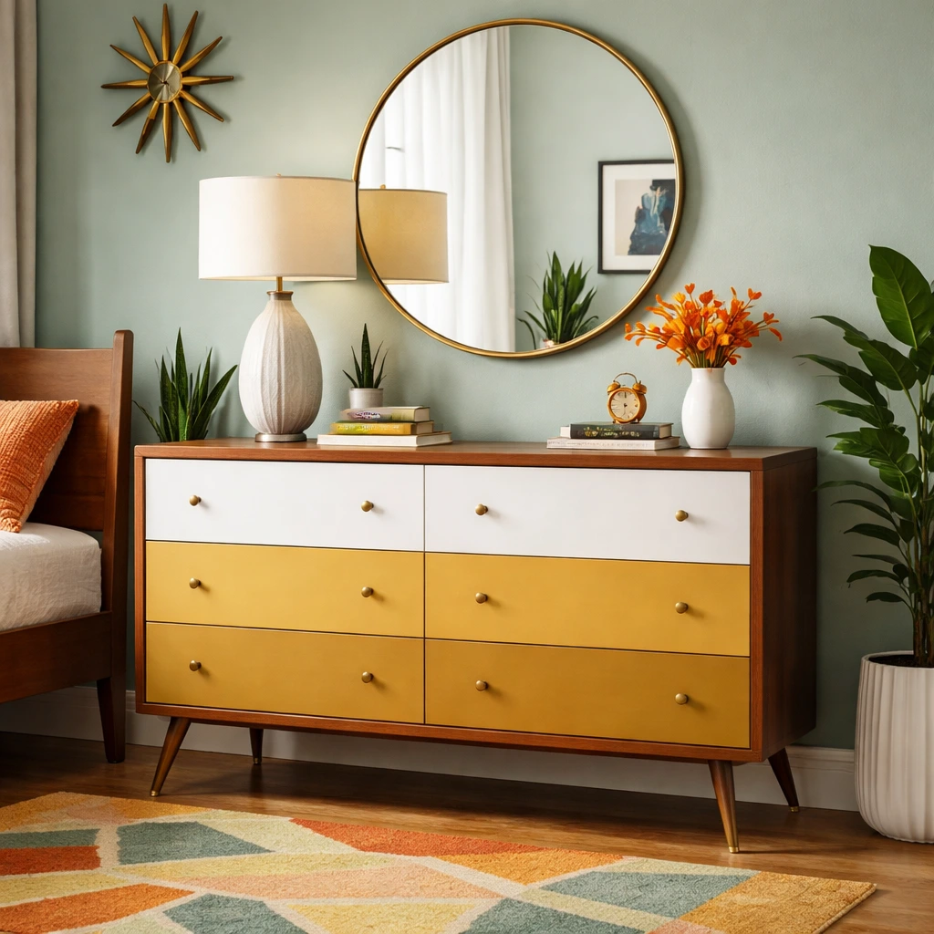 8 Stunning Mid-Century Bedroom Dressers