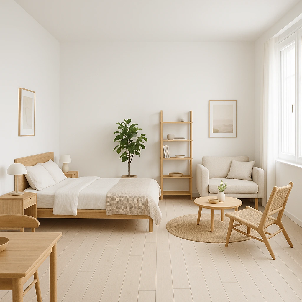 13 Ways to Style Bedroom + Living Room in One Layout