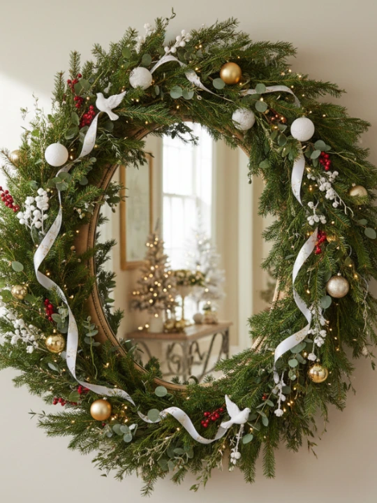 Stylish Elegant Christmas Hallway Decorations 6