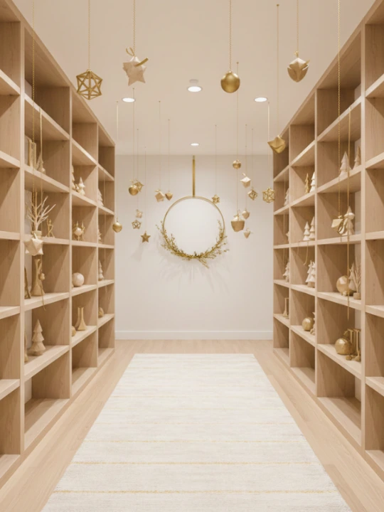 Stylish Elegant Christmas Hallway Decorations 7