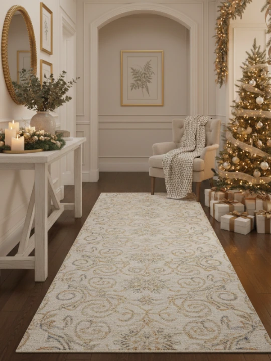 Stylish Elegant Christmas Hallway Decorations 8