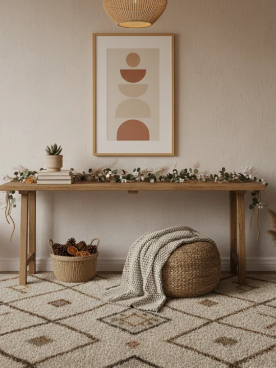 Top Bohemian Christmas Hallway Decor Ideas 4