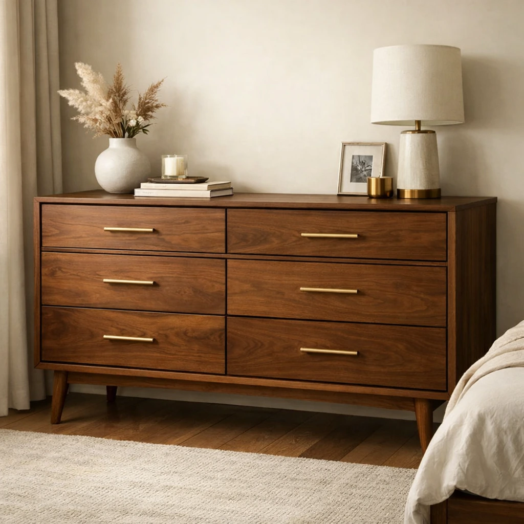 8 Stunning Mid-Century Bedroom Dressers