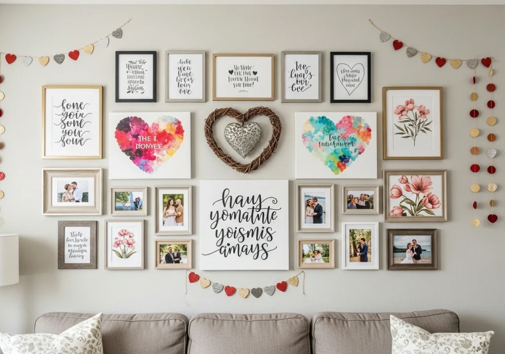 Add Wall Decor That Tells a Story of Love