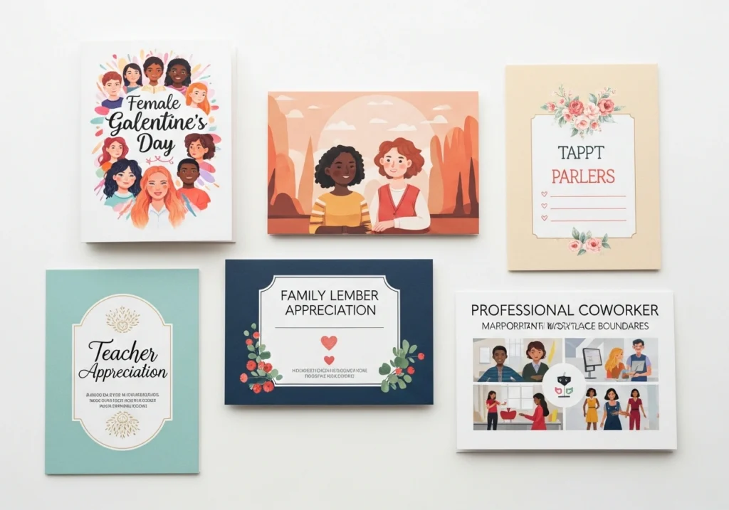 Cards for Different Recipients Beyond Romantic Partners