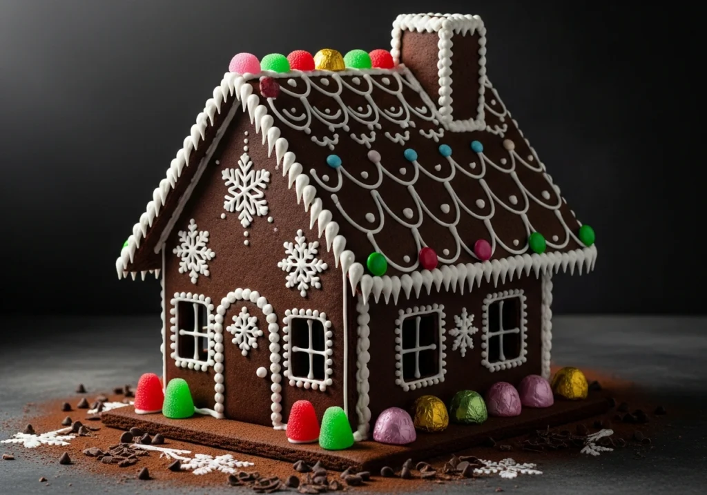 Chocolate Gingerbread House