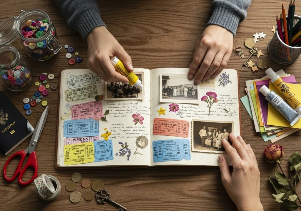 Create a Memory Scrapbook Together