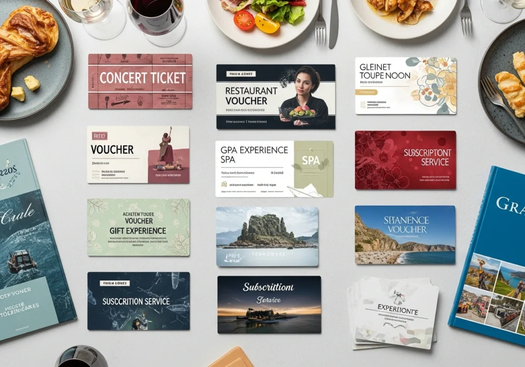 Experiential Gift Cards and Vouchers