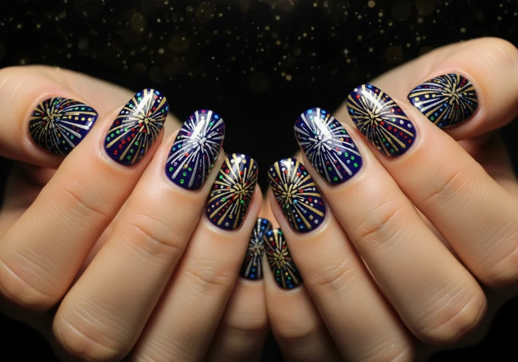 Firework-Inspired Burst Designs