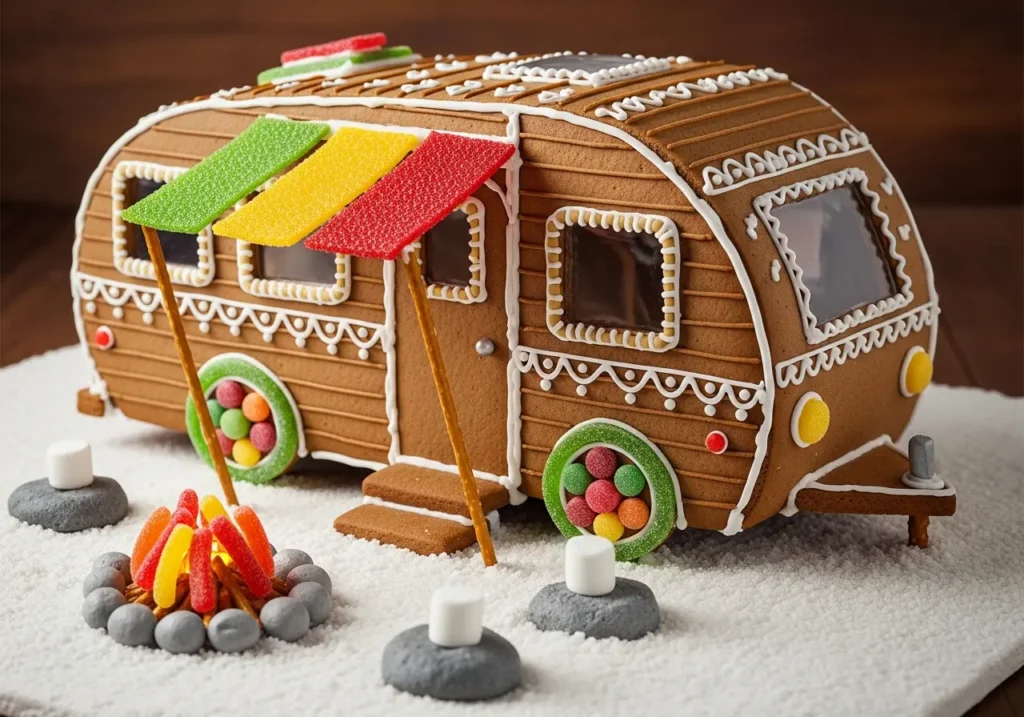  Gingerbread Camper or Vehicle