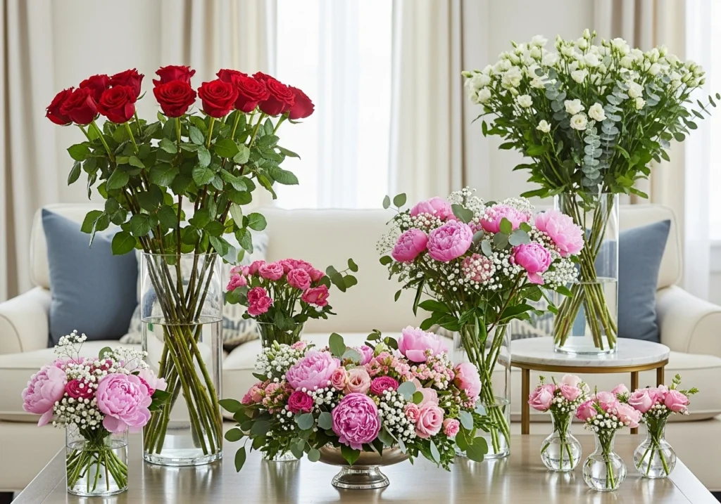 Incorporate Fresh or Artificial Floral Arrangements