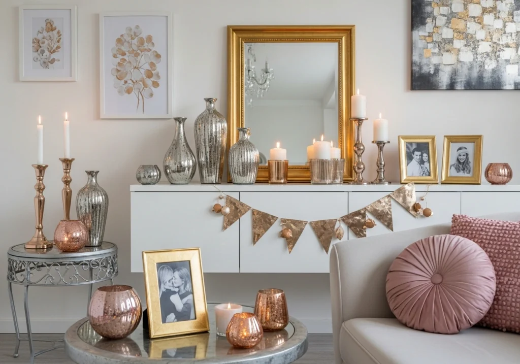 Incorporate Metallic Accents for Elegance