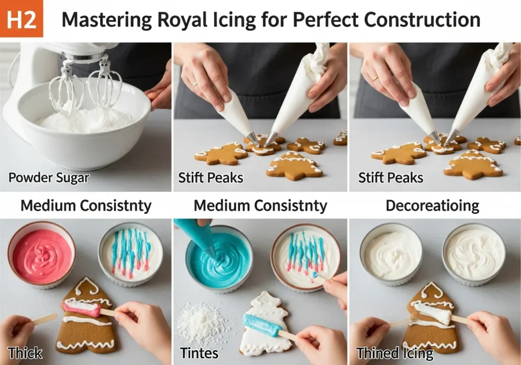 Mastering Royal Icing for Perfect Construction
