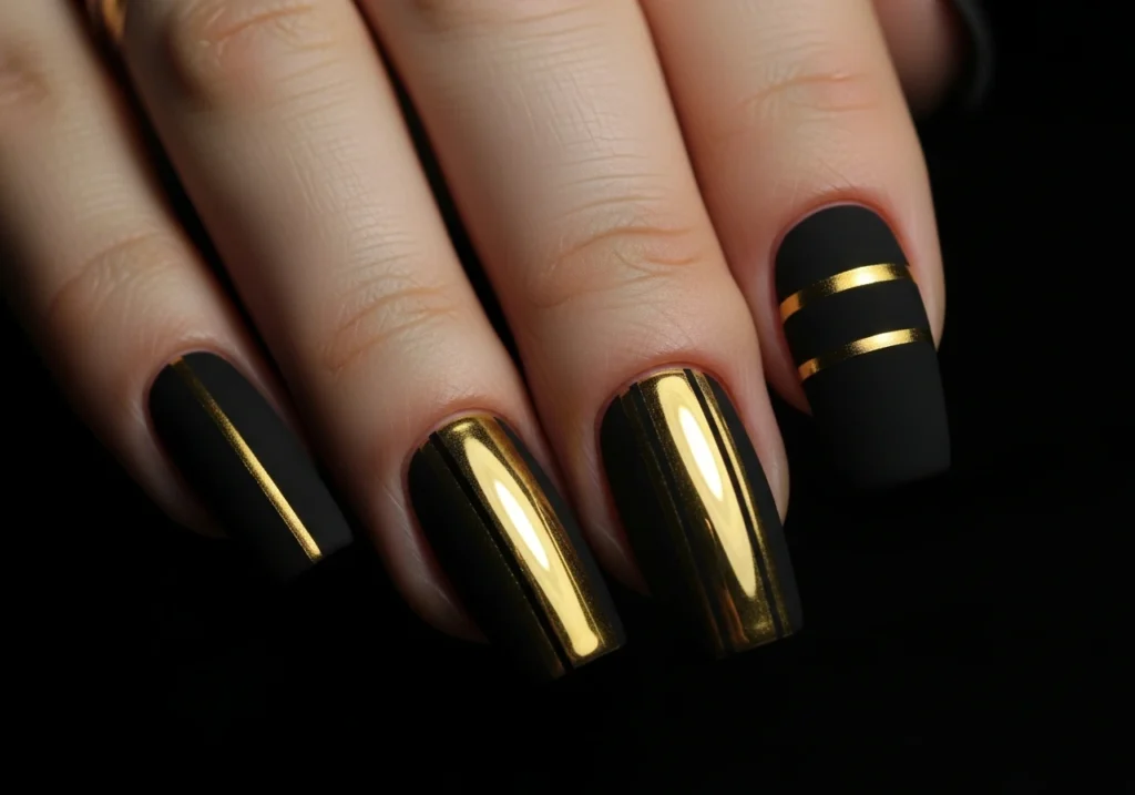 Matte Finishes with Metallic Accents