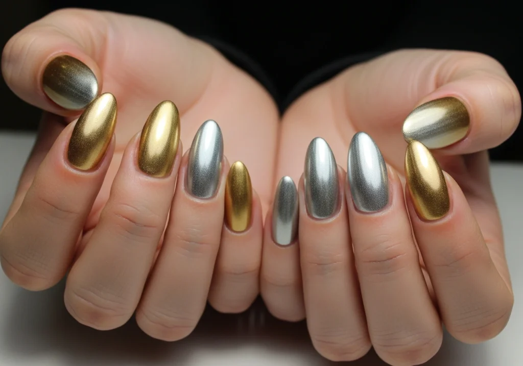 Metallic Ombre Sophistication