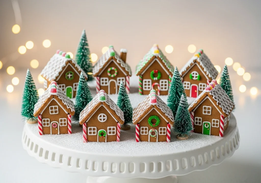 Mini Individual Gingerbread Houses