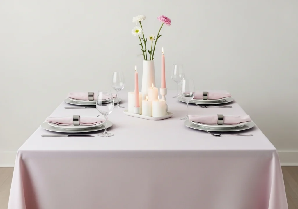 Minimalist Modern Valentine Table