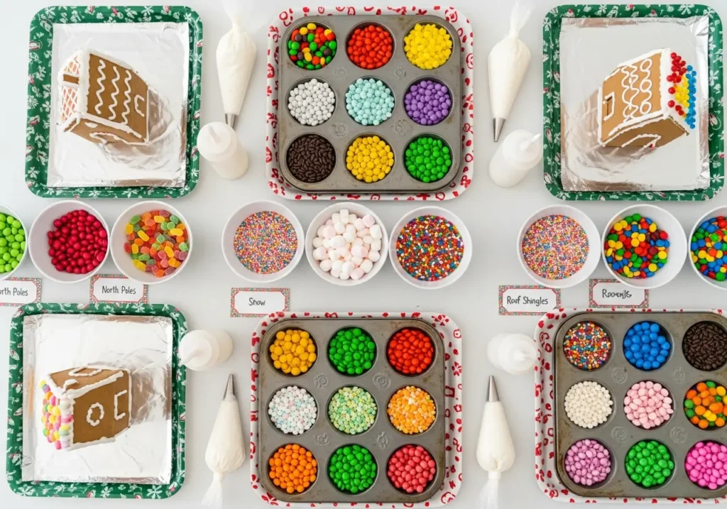 Organizing Efficient Gingerbread Decorating Stations