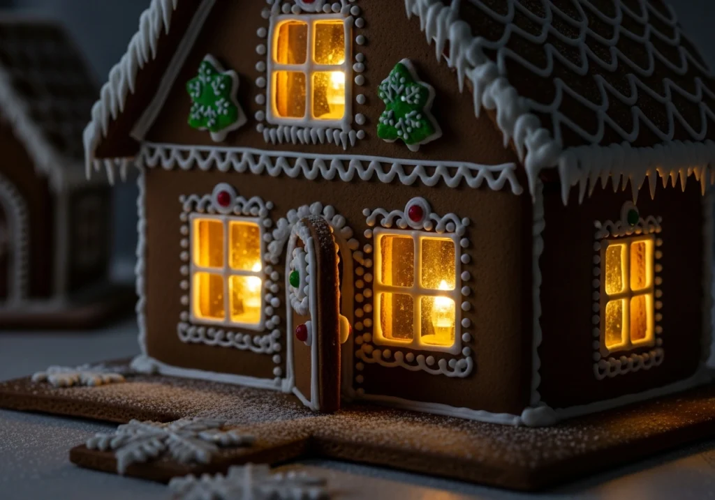 Sugar Glass Window Gingerbread