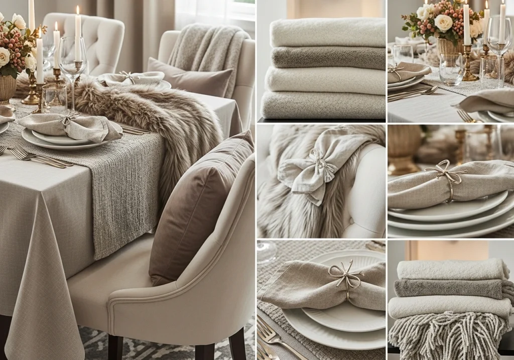 Textile Layering and Tactile Elements