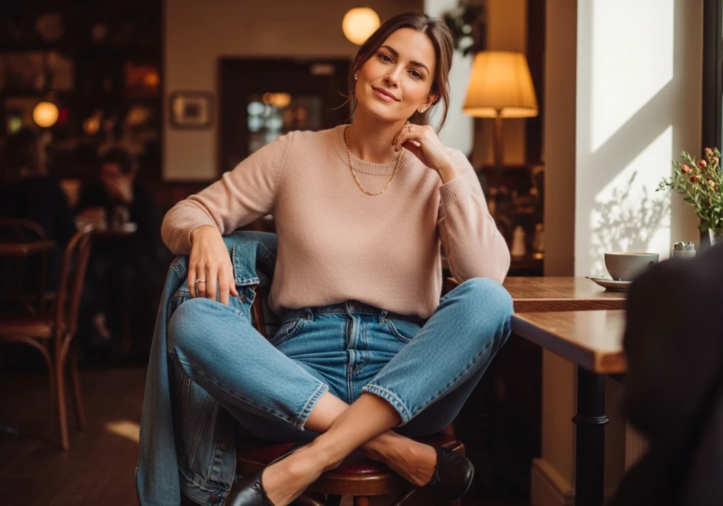 The Casual Cozy Date Look