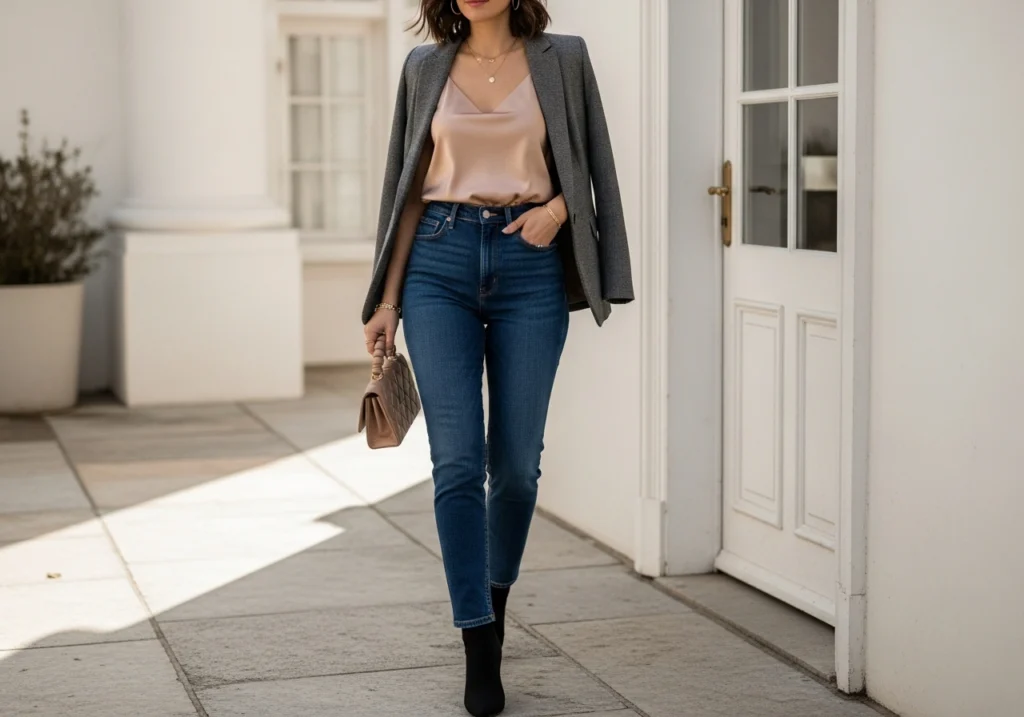 The Polished Denim Look