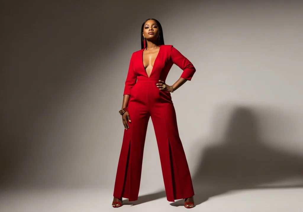 The Red Jumpsuit Power Move