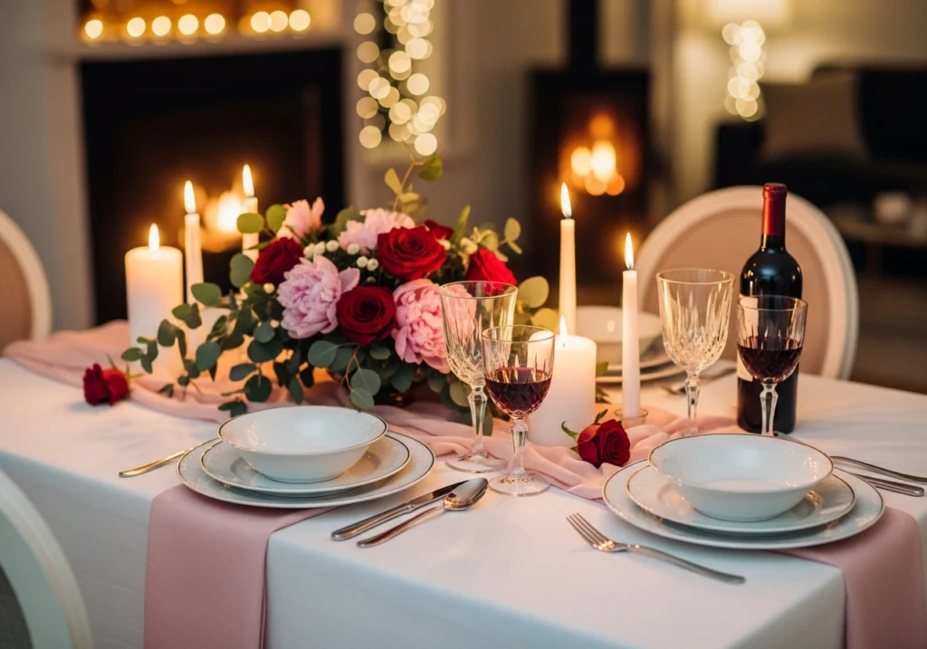 Valentine’s Day Table Decoration Ideas for Romantic Dining