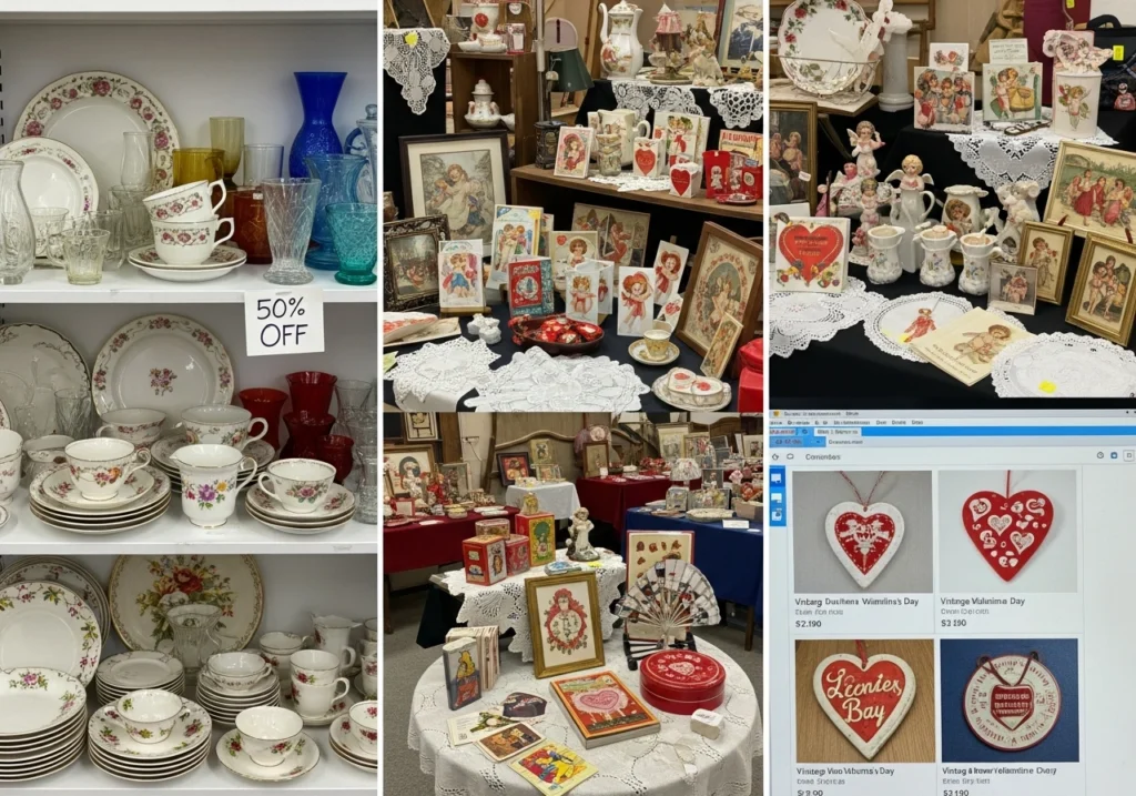 Where to Source Vintage Valentine Decorations