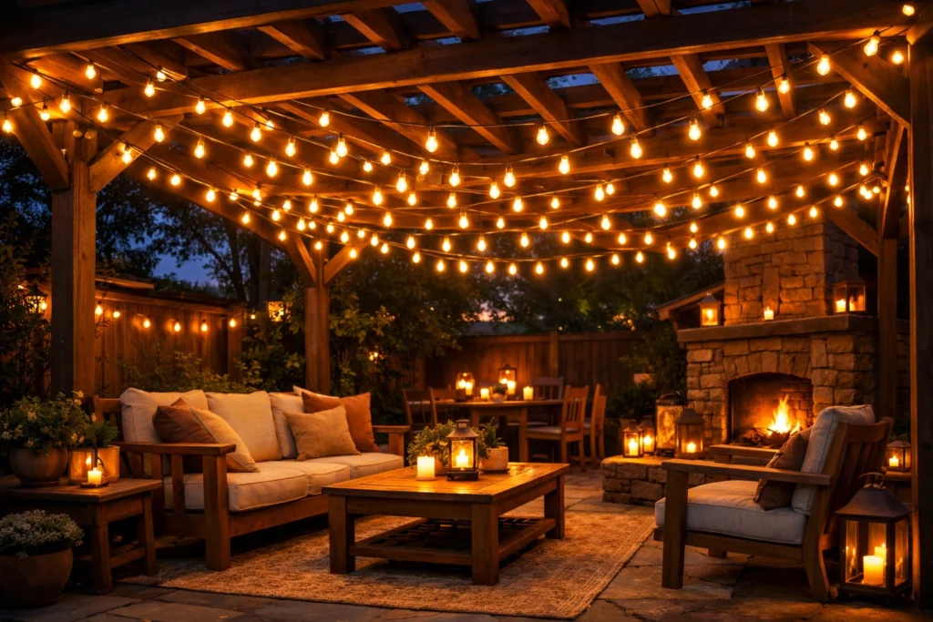 Elevating Deck Spaces with Built-In Fixtures