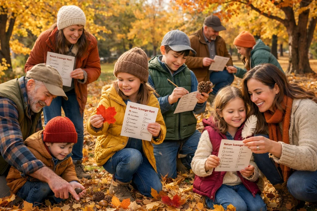 Host a Thanksgiving Nature Scavenger Hunt